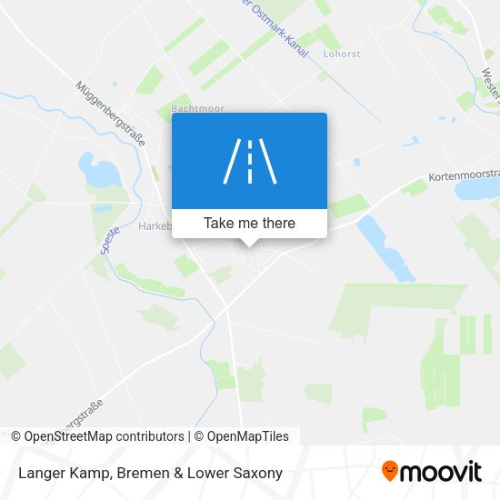 Langer Kamp map