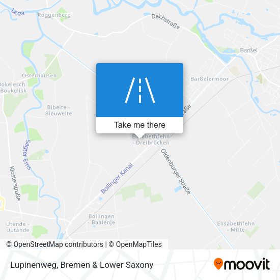 Lupinenweg map