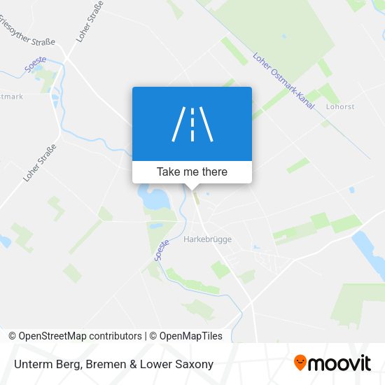 Unterm Berg map