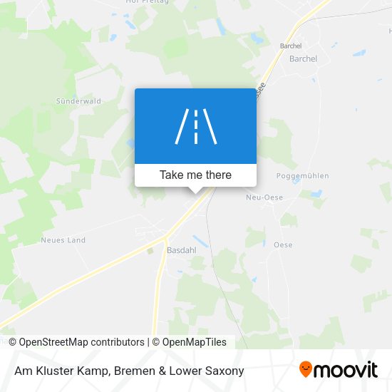 Am Kluster Kamp map