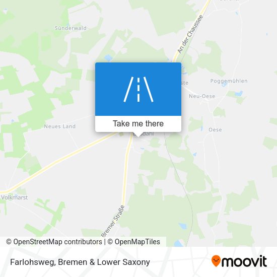 Farlohsweg map