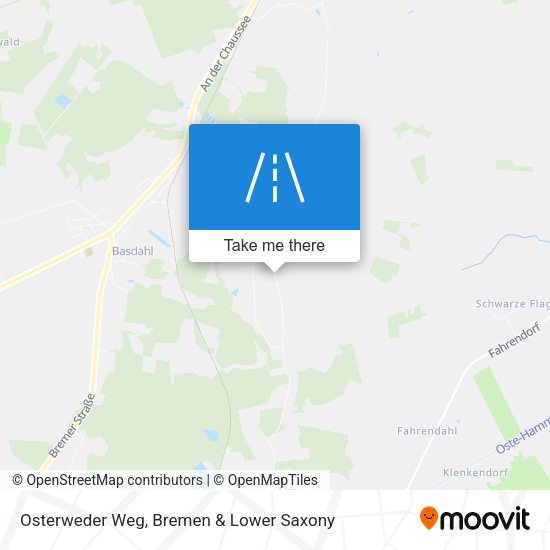 Osterweder Weg map