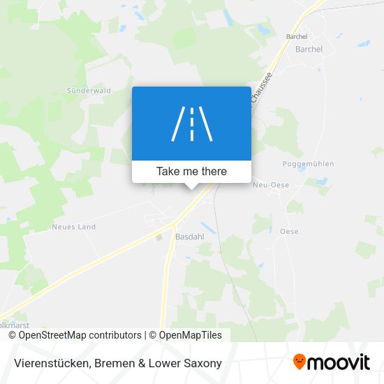 Vierenstücken map