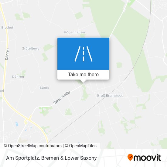 Am Sportplatz map