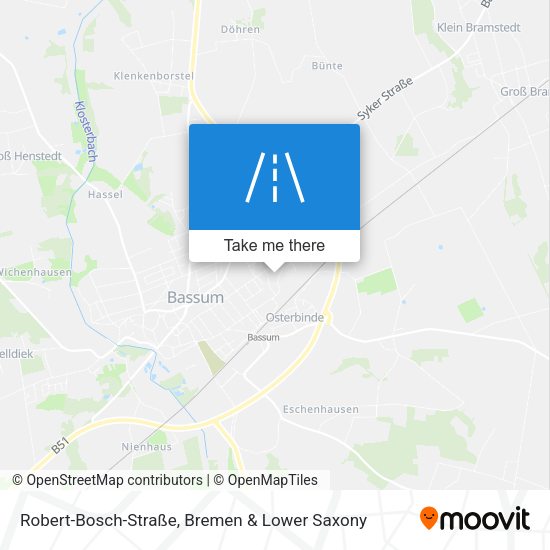 Robert-Bosch-Straße map