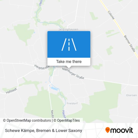 Schewe Kämpe map
