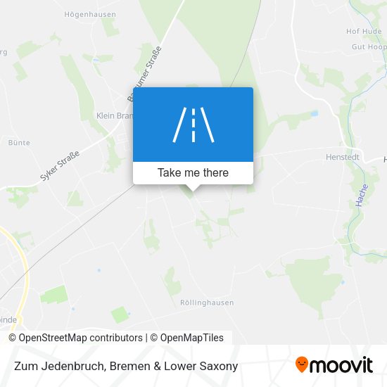 Zum Jedenbruch map