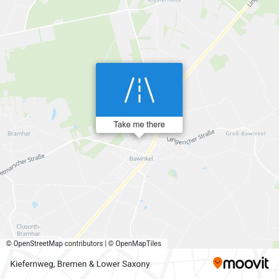 Kiefernweg map