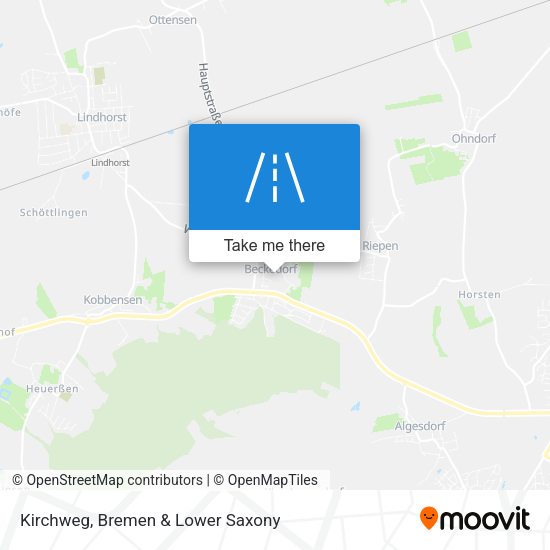 Kirchweg map