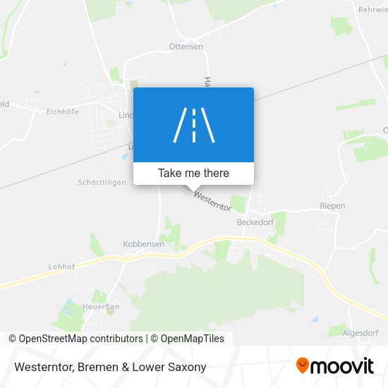 Westerntor map
