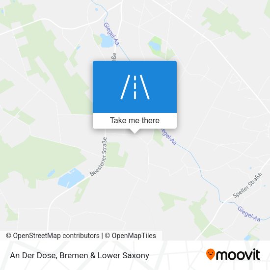 An Der Dose map
