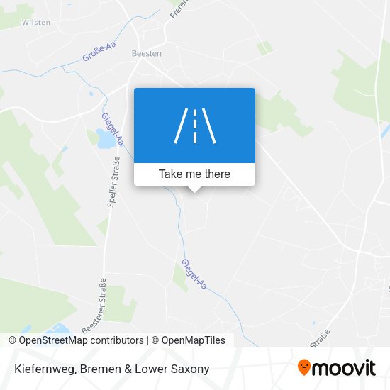Kiefernweg map