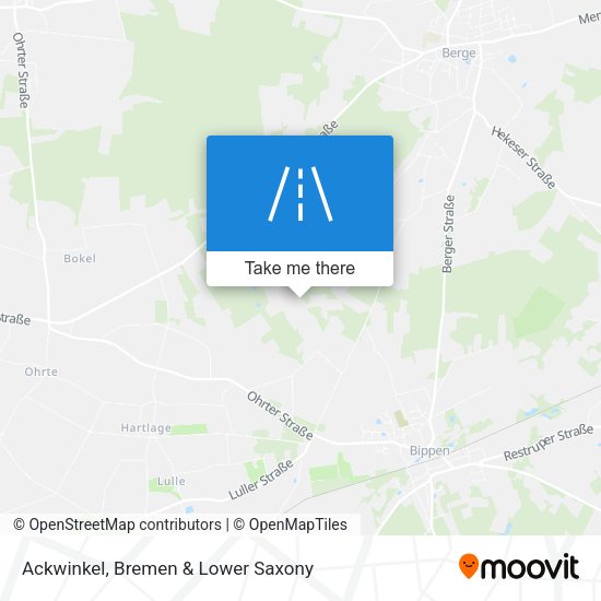 Ackwinkel map
