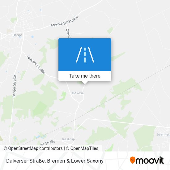 Dalverser Straße map