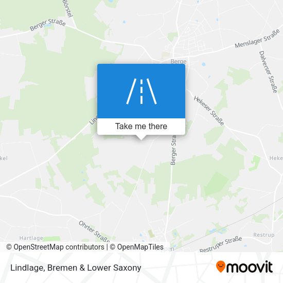 Lindlage map