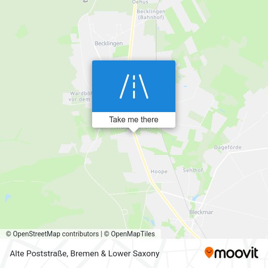 Alte Poststraße map