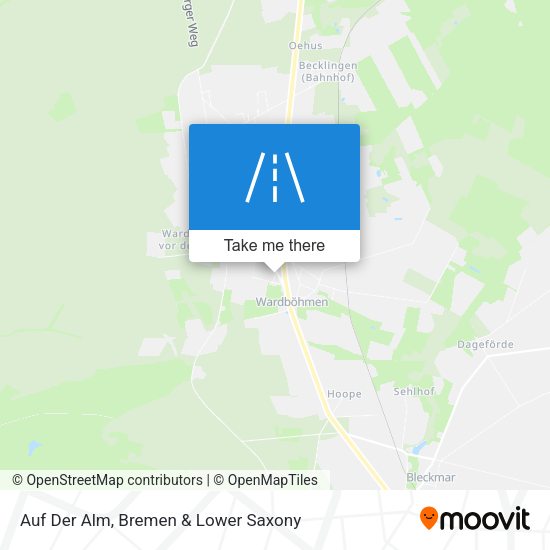 Auf Der Alm map
