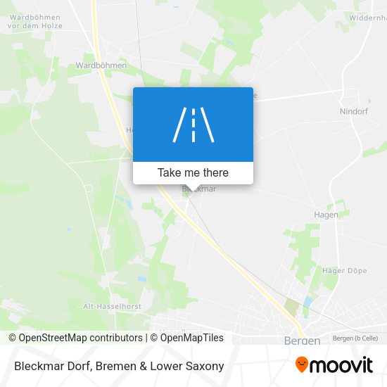 Bleckmar Dorf map