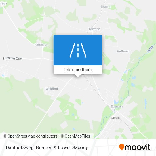 Dahlhofsweg map