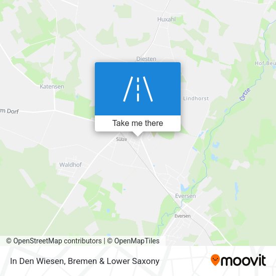In Den Wiesen map