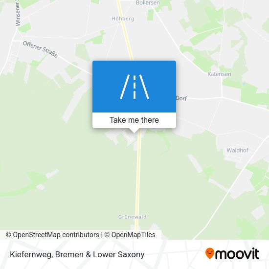 Kiefernweg map