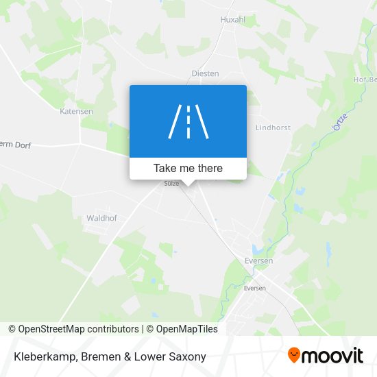 Kleberkamp map