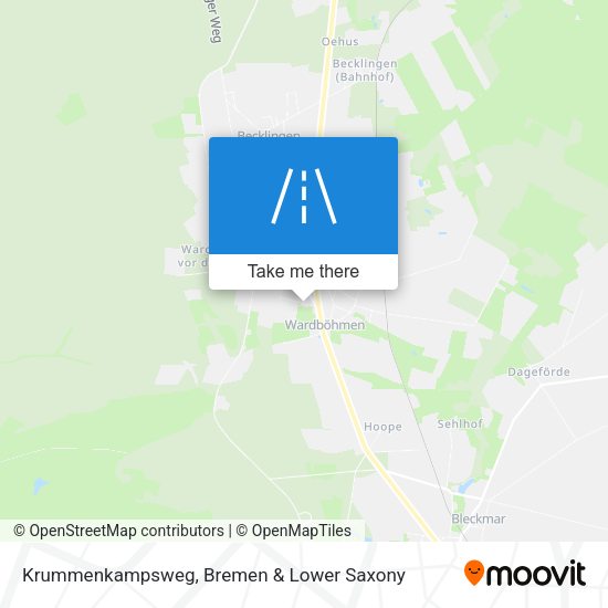 Krummenkampsweg map