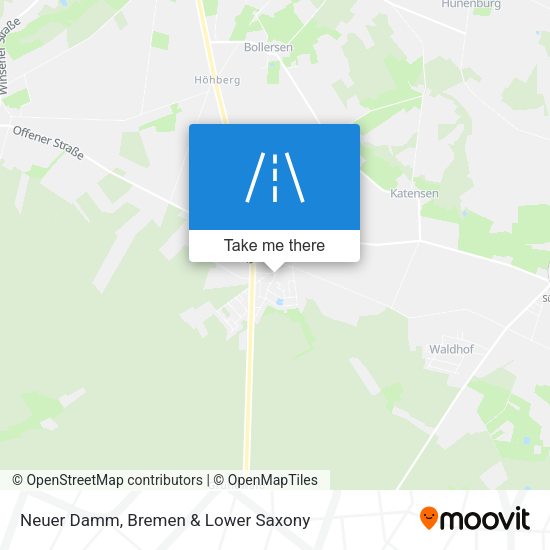 Neuer Damm map