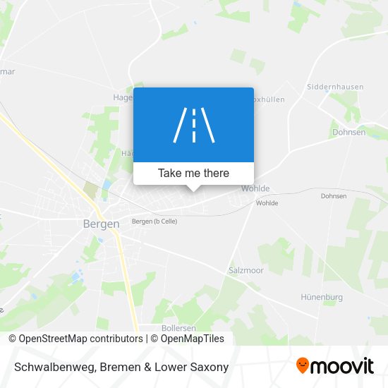 Schwalbenweg map
