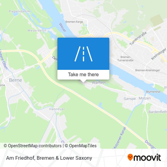 Am Friedhof map
