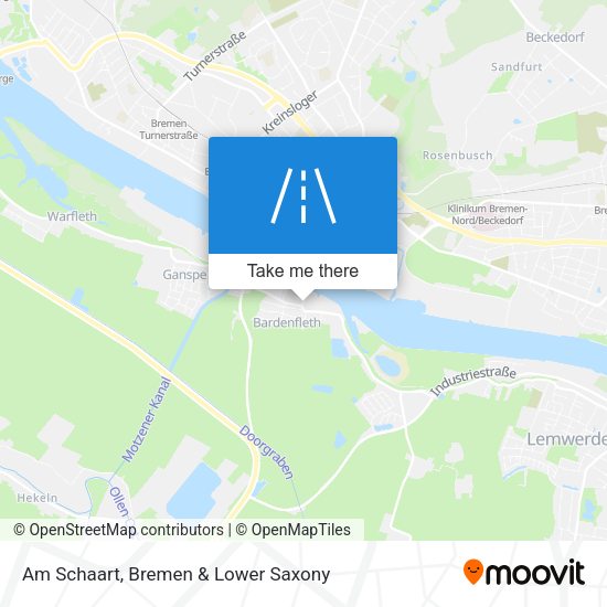 Am Schaart map