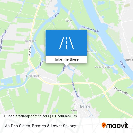An Den Sielen map