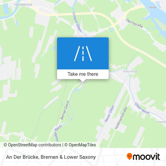 An Der Brücke map