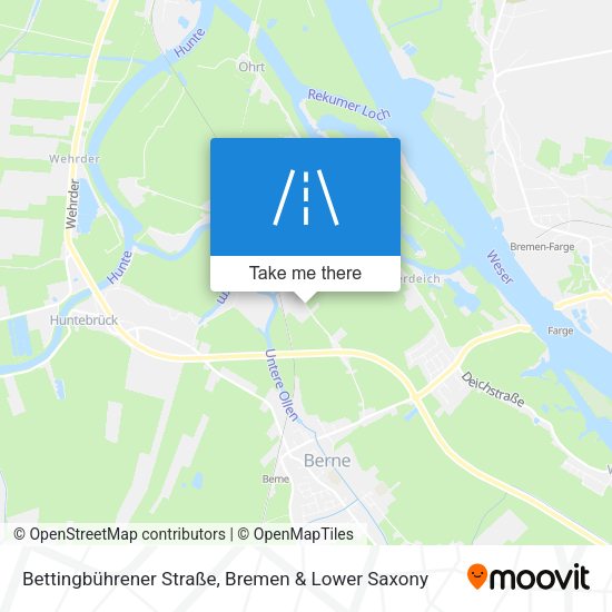Bettingbührener Straße map