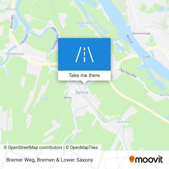 Bremer Weg map