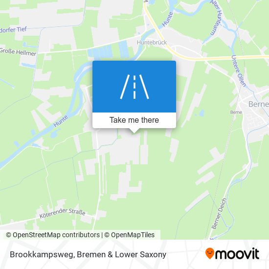 Brookkampsweg map