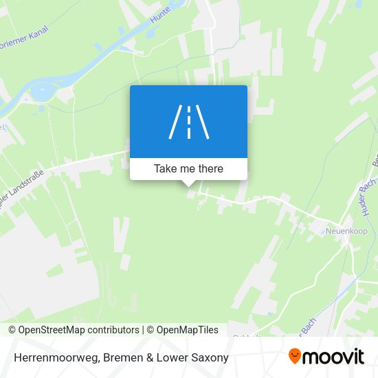 Herrenmoorweg map
