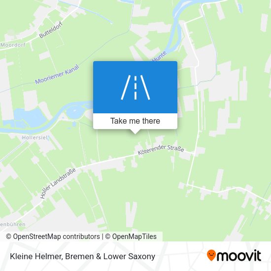 Kleine Helmer map