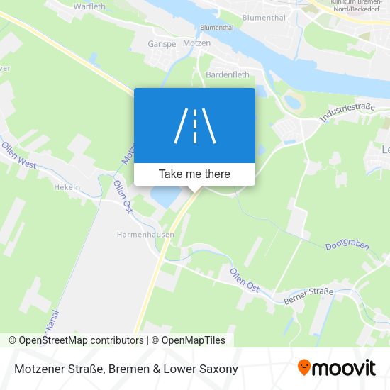 Motzener Straße map