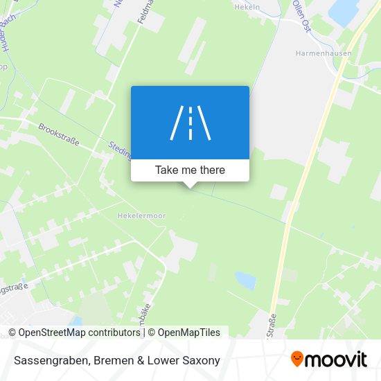 Sassengraben map