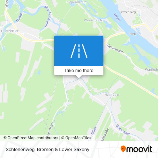 Schlehenweg map