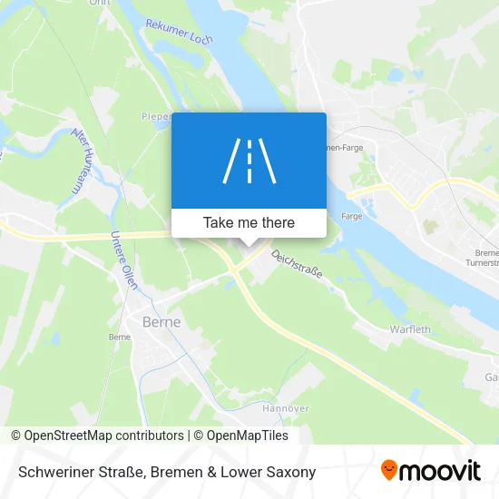 Карта Schweriner Straße