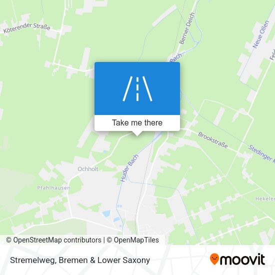 Stremelweg map