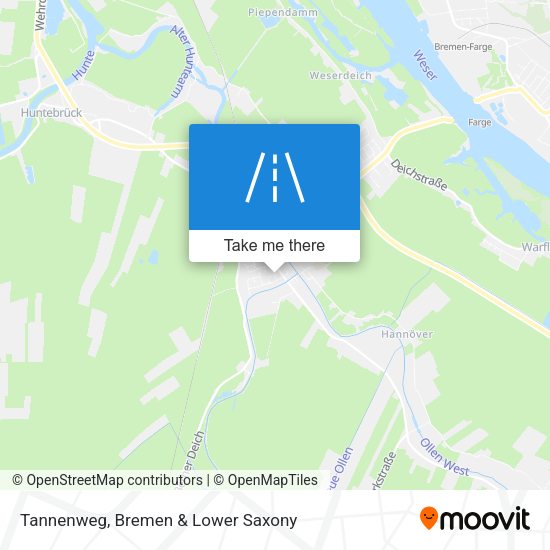 Tannenweg map