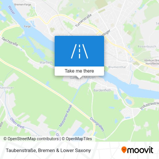 Taubenstraße map
