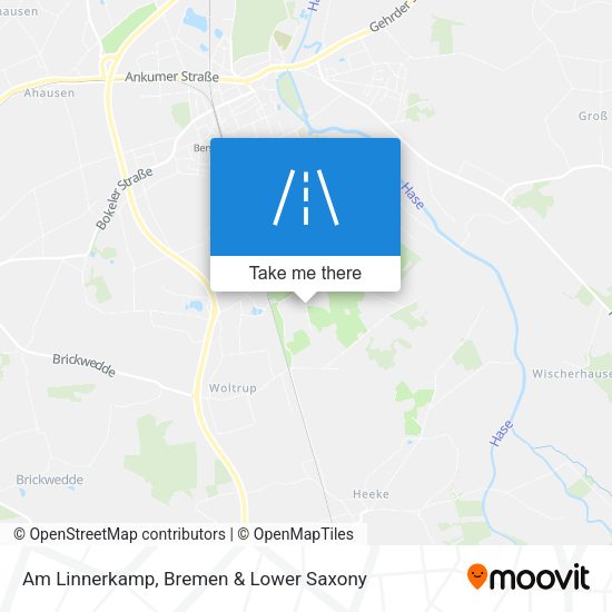 Am Linnerkamp map