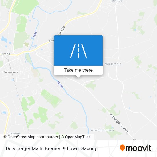 Deesberger Mark map