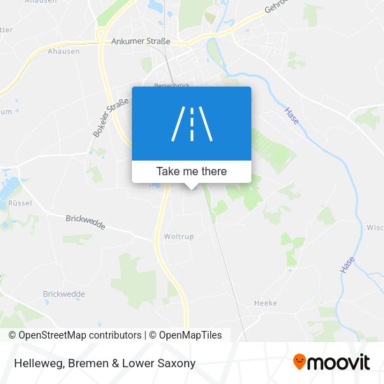Helleweg map