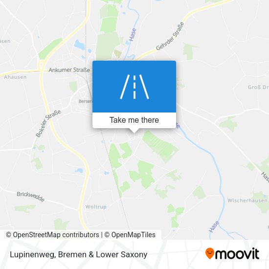 Lupinenweg map