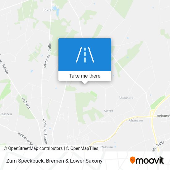 Zum Speckbuck map